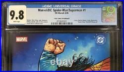 Marvel/dc Spider-man/superman #1 Cgc 9.8 Dwj Felix Comic Art