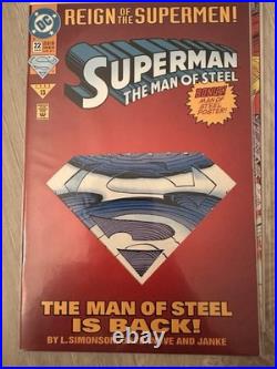 Massive Superman Death, Funeral & Reign of Superman Comic Book Lot