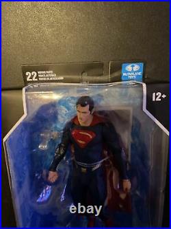McFarlane DC Multiverse SUPERMAN Snyder Justice League Target Exclusive Red Blue