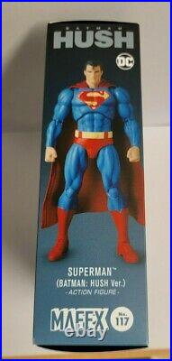 Medicom MAFEX No. 117 Batman Hush Superman NEW US seller