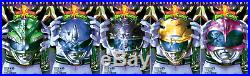 Mighty Morphin Power Rangers #25 5 Helmet Variant Set Shattered Grid