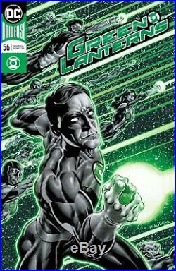 Mike Perkins Signed 2016 Green Lantern Vs. Cyborg Superman Original Art