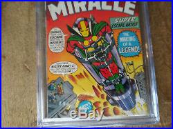 Mister Miracle 1 CGC 9.2 1971 Kirby Movie Coming. Nice Case