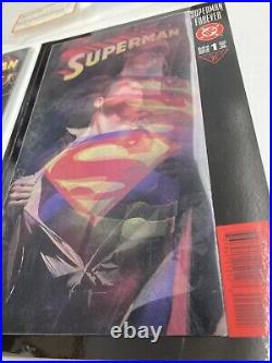 NEW CERTIFIED SUPERMAN 60th ANNIVERSARY AUTOGRAPHED 2 BOOK SET #1624