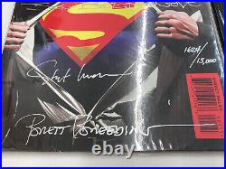 NEW CERTIFIED SUPERMAN 60th ANNIVERSARY AUTOGRAPHED 2 BOOK SET #1624