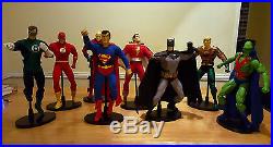 NEW DC Direct 13 Deluxe Collector Figures Lot Batman Superman Flash Shazam JLA