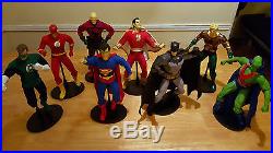 NEW DC Direct 13 Deluxe Collector Figures Lot Batman Superman Flash Shazam JLA