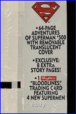 NEW Superman Collector's Set FACTORY SEALED 64 Page Adventures Of + TRADING CARD NEW Superman Collector's Set FACTORY SEALED 64 Page Adventures Of + TRADING CARD