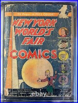 NEW YORK WORLDS FAIR 1939 (nn) CGC. 5 -1st App Sandman/Early Superman! RESTO