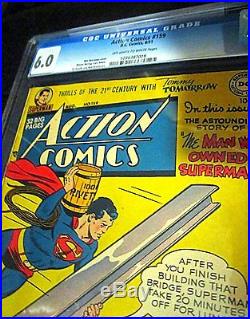 NO RESERVE, Action Comics #159, CGC 6.0 1951, GOLDEN AGE COMIC BOOKS, SUPERMAN