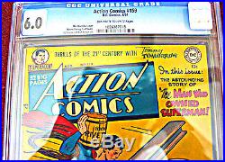 NO RESERVE, Action Comics #159, CGC 6.0 1951, GOLDEN AGE COMIC BOOKS, SUPERMAN