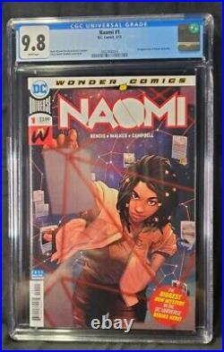 Naomi 1 DC Comics CGC 9.8 1st Print 1st Appearance of Naomi