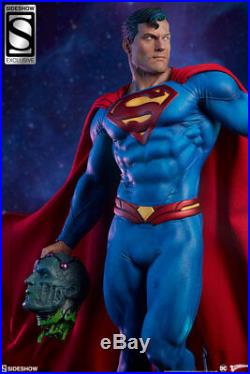 New 2018 Superman Exclusive Sideshow Collectibles Premium Format Statue Brainiac