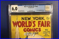 New York World's Fair #1940 (1940, DC) CGC 6.0 RARE 1st SUPERMAN BATMAN ROBIN