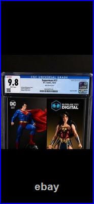 ONLY 6 graded at 9.8 DC Comics Superman #17 CGC 9.8 Zatanna Sejic cover ONLY 6 graded at 9.8 DC Comics Superman #17 CGC 9.8 Zatanna Sejic cover