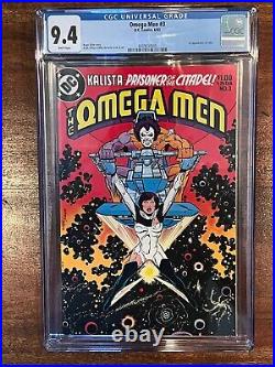 Omega Men #3 CGC 9.4! 1st App of Lobo! Key? DC Comics. Fresh CGC. New Case