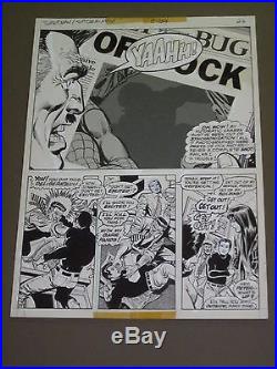 Original Art SUPERMAN VS SPIDER-MAN ('76) pg 24 Ross Andru & Dick Giordano