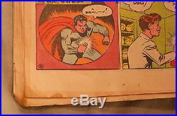 Original Jan-Feb 1944 Superman Comic Book No. 26