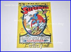 Original SUPERMAN RETURNS Comic Book #1 OOAK Cast Hand Signed Prop Brandon Routh