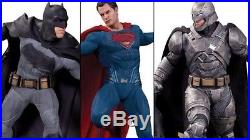 ^PRE-ORDER^ BATMAN VS SUPERMAN Dawn of Justice 1/6 Scale SET OF 3 STATUES