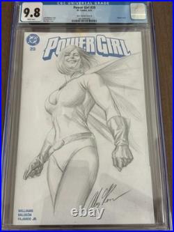 Power Girl #20 CGC 9.8 Graded Alex Ross Collector's Club Edition Limited 500