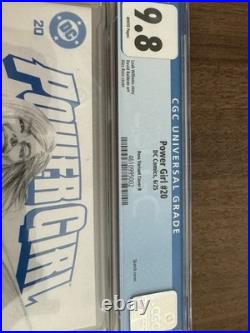 Power Girl #20 CGC 9.8 Graded Alex Ross Collector's Club Edition Limited 500