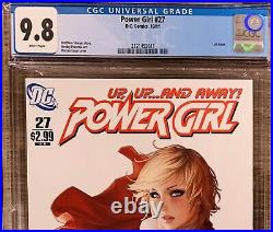 Power Girl 27 CGC 9.8 Gorgeous! Perfect! NM+ MT Classic Warren Louw Cover