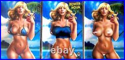Power Hour 2 Supergirl Cosplay (NM+ 3 Book Set) Fernando Rocha HTF Full Nude