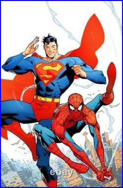Pre-Order DC MARVEL Superman Spiderman #1 One Shot In-Store March 25