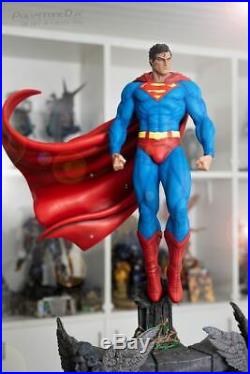 Pre Order Private Custom Superman 1/3 Scale Ploystone Statue with LED Eyes