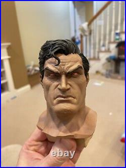 Prime 1 Studios Superman Hush Statue Head Sculpts Only- Fabric Cape Edition