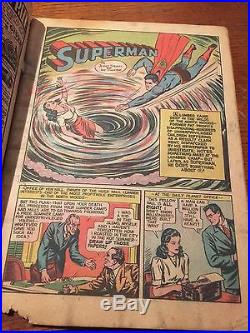 Rare 1940 Golden Age Action Comics #33 Classic Superman Cover