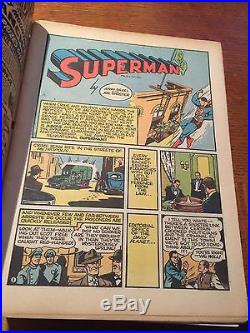 Rare 1941 Golden Age Action Comics #37 Classic Superman Cover Complete