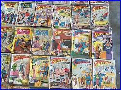Rare Lot 99 DC Silver Age Action Comics Superman All 10 And 12 Cents Orig. Owner