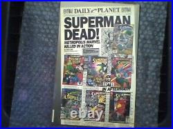 RARE The Death of Superman Comic Book 1st Edition Print 1993 Excellent condition