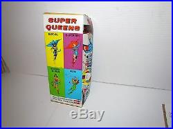 RARE VINTAGE EMPTY BOX FOR IDEAL SUPER QUEEN SUPERGIRL DOLL 1967 N. P. P. I