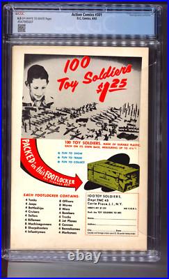 RARE action comics #301 CGC 6.5 off white/white! Superman/ lawyer / court