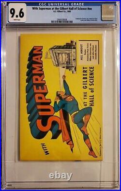 Rare CGC 9.6 Near Mint Superman 1948 Golden Age Comic Book DC at Gilbert Hall