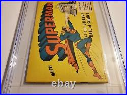 Rare CGC 9.6 Near Mint Superman 1948 Golden Age Comic Book DC at Gilbert Hall