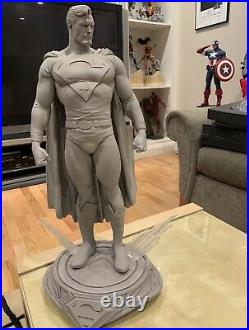 Rare Custom Fan Art Prototype Z Superman Statue Kit 1/4 Scale