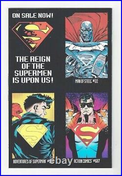 Reign Of The Superman#78 DC Comics The Man Of Tomorror Is Back Brett Breeding