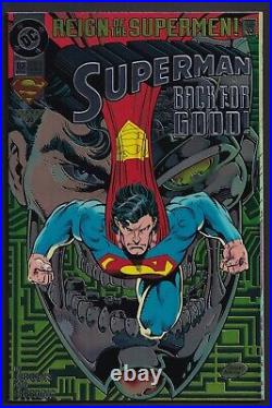 Reign of the Supermen complete 1993 crossover event! 22 issues! Black Suit Supes