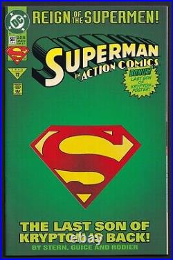 Reign of the Supermen complete 1993 crossover event! 22 issues! Black Suit Supes