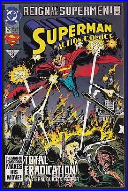 Reign of the Supermen complete 1993 crossover event! 22 issues! Black Suit Supes