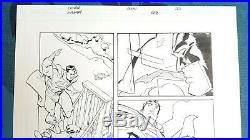 Rick LEONARDI Superman / Batman Original Art