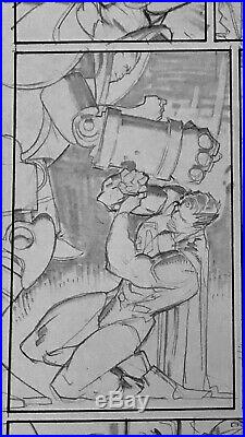 Rick Leonardi Superman #670 Pg17 Original Comic Book Art Lex Luthor
