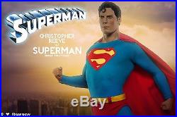 SIDESHOW EXCLUSIVE SUPERMAN Christopher Reeve Premium FORMAT FIGURE STATUE NEW