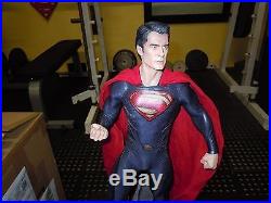 SIDESHOW SUPERMAN Man of Steel Premium Format Statue Figure