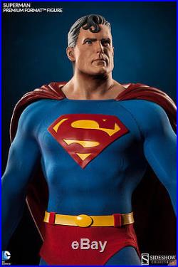 SIDESHOW SUPERMAN Premium FORMAT FIGURE EXCLUSIVE STATUE NEW! JUSTICE League Bust