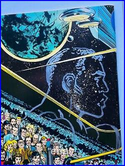 SIGNED & ORIGINAL ART BY NEAL ADAMS FRONT & BACK! SUPERMAN vs MUHAMMAD ALI